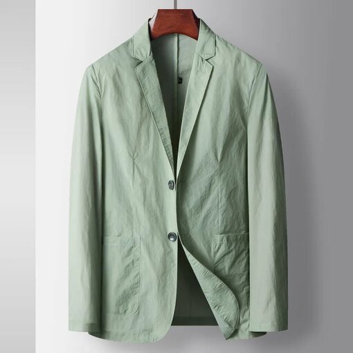 Buy E1287-Men's Suit Four Seasons Casual Loose Coat