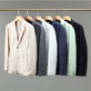 Buy E1365-Men's Suit Four Seasons Casual Loose Coat
