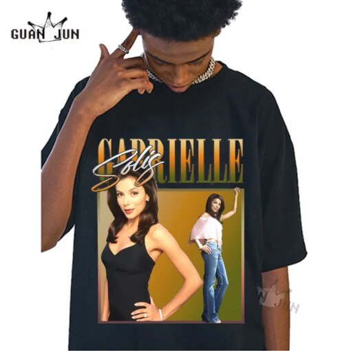 Buy GABRIELLE SOLIS Homage T-shirt For Desperate Housewives Fans Women's Men's Unisex Print T Shirt TV Comedy Series Funny Tees online shopping cheap