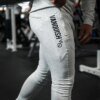 Buy Joggers Men Sweatpants Double Zipper Printed Casual Trousers Sports Fitness Straight Pants Gym Running Training Sweatpants online shopping cheap