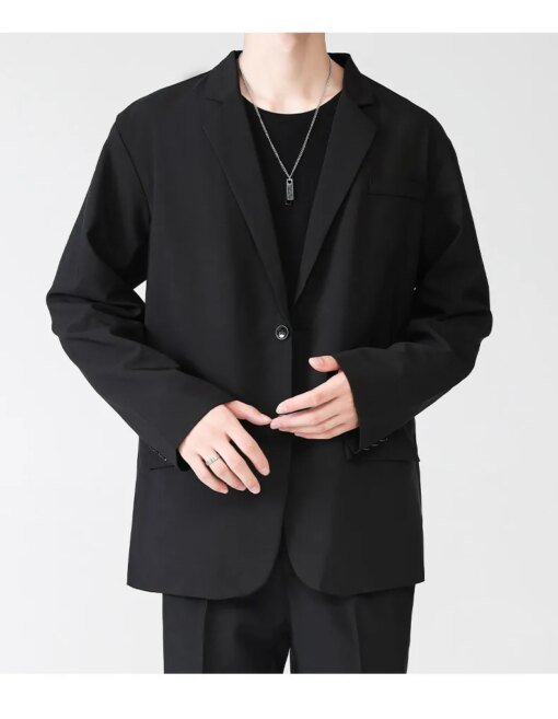 Buy K-Autumn new slim-fit business leisure middle-aged single west coat man online shopping cheap