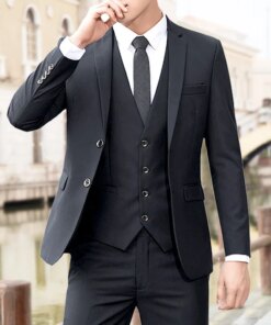 K-Jacket man slim professional suit man light business