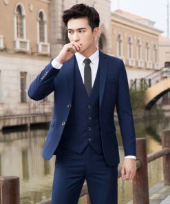 K-Two-piece suit anti-wrinkle and easy to manage professional formal wear