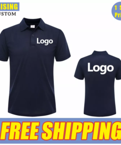 KAISING Summer Causal Polo Shirt Custom Logo Printed Text Picture Brand Embroidery Personal Design Breathable Men And WomenTops