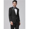 Buy Lin2667-Suit man spring and summer double slit slim online shopping cheap