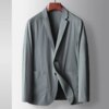 Buy Lin3320-Casual suit jacket Black slim professional online shopping cheap