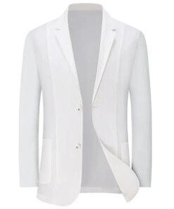 M-Men’s casual spring and autumn suit, men’s loose coat