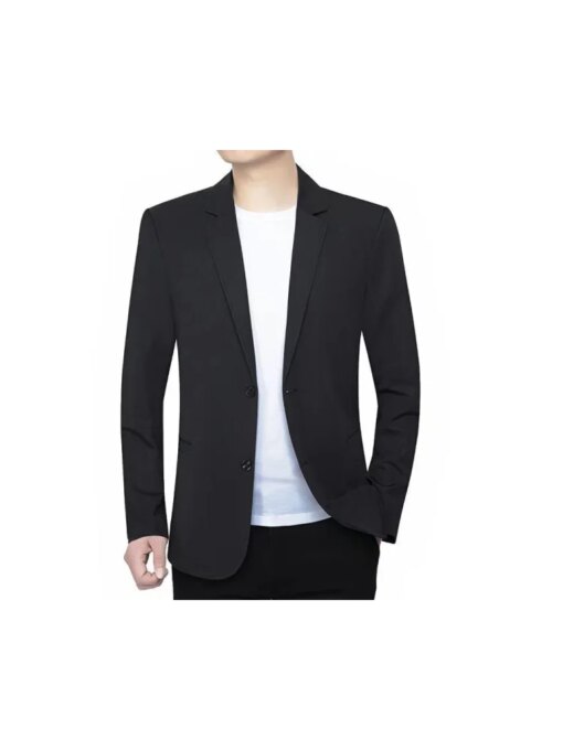Buy M-casual suit outer set male loose and handsome suit high-end sense top business formal dress online shopping cheap