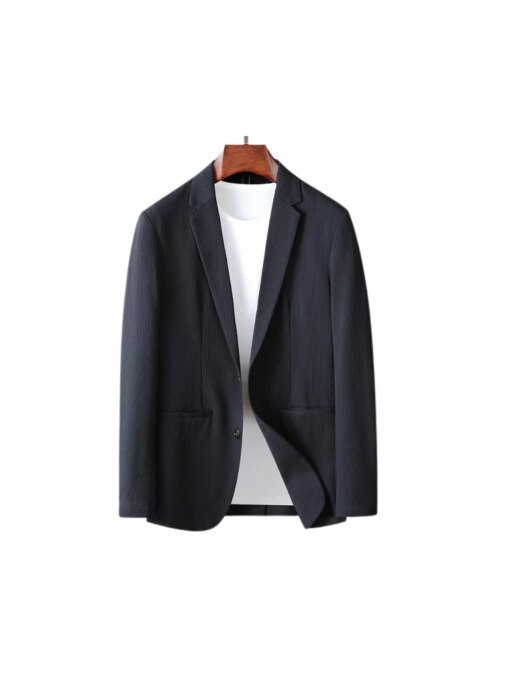 Buy M-small suit male jacket Wedding formal dress high-end design sense black casual loose suit online shopping cheap