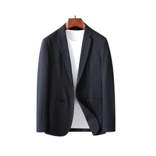 Buy M-small suit male jacket Wedding formal dress high-end design sense black casual loose suit online shopping cheap