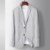 Buy M-summer thin men's seven-point sleeve suit suit youth leisure suit jacket British business format online shopping cheap