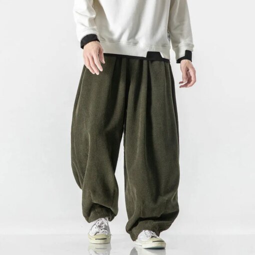 Buy Men Casual Pants Streetwear Harem Pants Fashion Men Woman Long Trousers Loose Male Oversized Sweatpants Harajuku Plus Size 5XL online shopping cheap