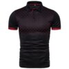 Buy Men Polo Men Shirt Short Sleeve Polo Shirt Contrast Color Polo New Clothing Summer Streetwear Casual Fashion Men Tops online shopping cheap