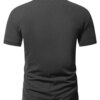 Buy Men s Long Sleeve Shirts Half-Zip Striped Pattern Regular Fit Mock Neck Casual Cotton Tops online shopping cheap