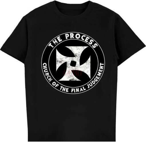 Buy Men tshirts The Process Church Of The Final Judgement T Shirt Women t-shirt online shopping cheap