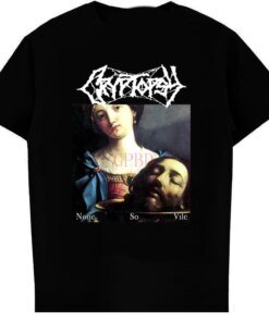 Men’s TShirt Short Sleeve Shirt Cryptopsy Rock Tee Women Hiphop Shirts