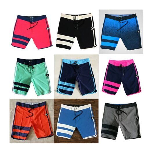 Buy Men's beach shorts Quick Dry fitness seaside board shorts sports swimming trunks Home casual fitness five cent pants online shopping cheap