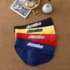 Buy Men's briefs milk silk low waist elastic bag close-fitting comfort aussiebum online shopping cheap