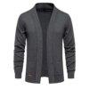 Buy New Autumn and Winter Men's Sweater Cardigan High Quality Slim Fit Warm Knitted Jacket Fashionable Business Casual Men Clothing online shopping cheap