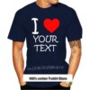Buy New CUSTOM T-shirt Personalised Any Name Your Text Adult UNISEX Tee Top Gift online shopping cheap