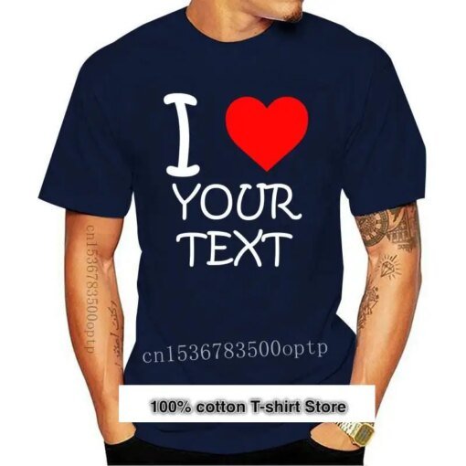 Buy New CUSTOM T-shirt Personalised Any Name Your Text Adult UNISEX Tee Top Gift online shopping cheap