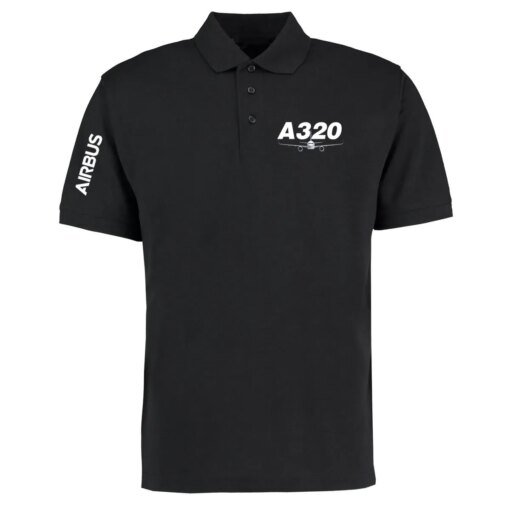Buy New Fly Plane Pilots Airbus A320 Men Women Polo Shirt Summer Cotton Men Polo Shirts online shopping cheap