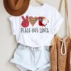 Buy New Funny Merry Christmas Fashion Print Tshirts Clothes Top Plaid Cute 2022 Happy Holiday T Shirt Graphic Female Tee T-Shirt online shopping cheap