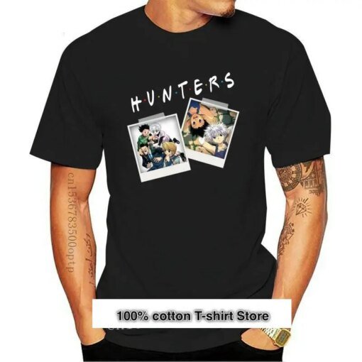 Buy New Hunter X Hunter Mens Womens Design Friends T Shirt GON FREECSS T-shirt 2021 Anime Kurapika T Shirt Fashion Killua Zoldyck T online shopping cheap