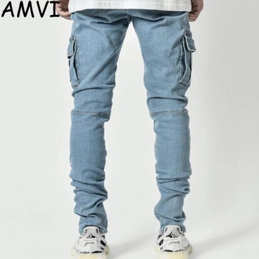 Buy New Male Clothing Cargo Pants Joggers Boy Mens Pant Streetwear Pantalones Impermeables Homme Vintage Baggy Hosen Casual Trousers online shopping cheap