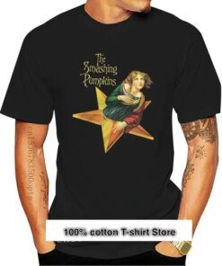 New The Smashing Pumpkins T Shirt Men Women Premium Cotton Rock Novelty multi colors Tee Shirt