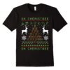 Buy Oh Chemistree. Funny Periodic Table Christmas Tree Ugly Christmas Sweater T-Shirt 100% Cotton O-Neck Short Sleeve Mens T Shirt online shopping cheap