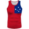 Buy Samoa Vest Free Custom Made Name Wsm Tank Top Nation Flag Ws West Country Respirant Print Photo Text Logos Sleeveless T-Shirt online shopping cheap