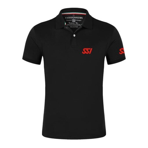 Buy Scuba Diving Dive SSI 2023 New Men's New Summer Hot Breathable Polo Shirts Printing Short Sleeve Comfortable Tops online shopping cheap
