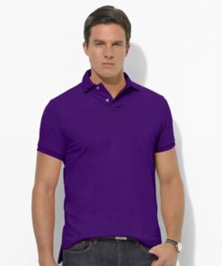 Short Sleeve Multi-color POIO Shirt Print Men’s Slim Type Small Embroidery Summer Sleeve Length(cm) Color Style Tops Type Gender