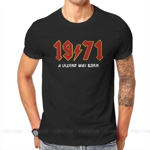 Buy Still Rock Special TShirt 1971 50th Anniversary Leisure Size S-6XL T Shirt Hot Sale T-shirt For Adult online shopping cheap