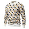 Buy Trend Men's New Imitation Mink Sweater Soft and Comfortable Fashion Warm Knit Sweater Casual Man Clothes online shopping cheap
