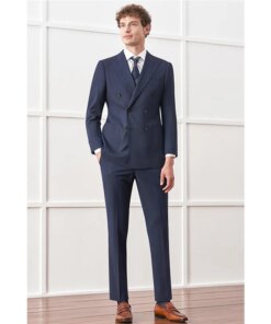 V14711-Loose fitting casual men’s suit, suitable for spring and autumn