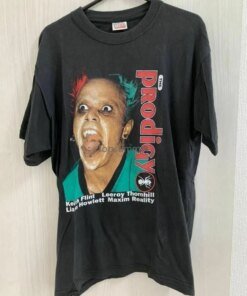 Buy Vintage Prodigy Band T-Shirt Tops Size M Short Sleeves online shopping cheap