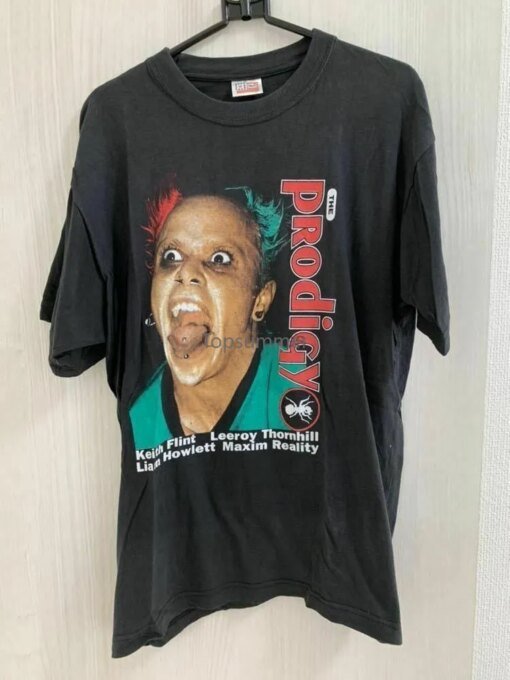 Buy Vintage Prodigy Band T-Shirt Tops Size M Short Sleeves online shopping cheap