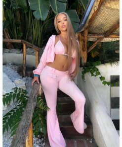 Women Tracksuits Joggers Two Piece Set Elegant 2 Pieces Sets Outfits 2023 Women Fall Winter Clothes Sexy Two Piece Pant Sets