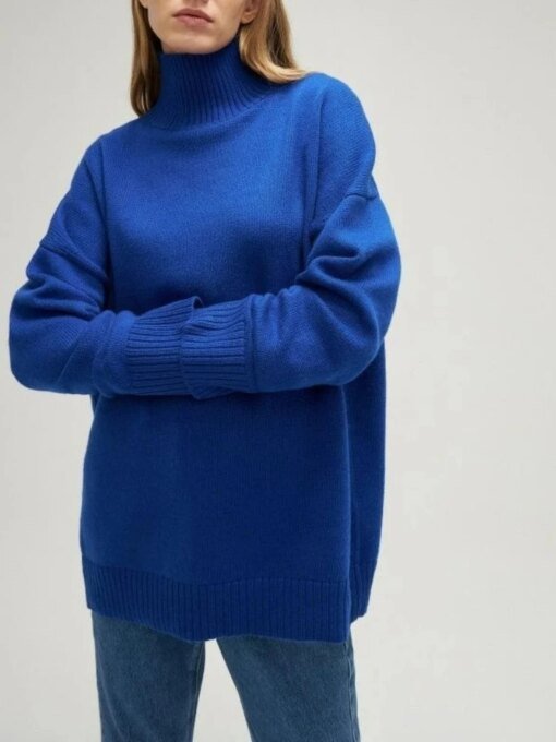 Buy Women's Sweater Sweater Women Knitwears Autumn Winter Oversize New Knit Korean Fashion Pullover Sweaters for Women 2023 Jumpe online shopping cheap