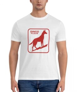 brand men cotton t-shirt Dingo Flour Classic T-Shirt mens plain t shirts mens cotton t shirts Short t-shirt Men’s t-shirts