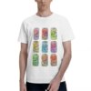Buy brand men cotton t-shirt La Croix CansClassic T-Shirt vintage clothes men clothings summer clothes Short sleeve online shopping cheap