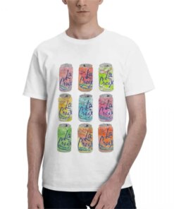 brand men cotton t-shirt La Croix CansClassic T-Shirt vintage clothes men clothings summer clothes Short sleeve