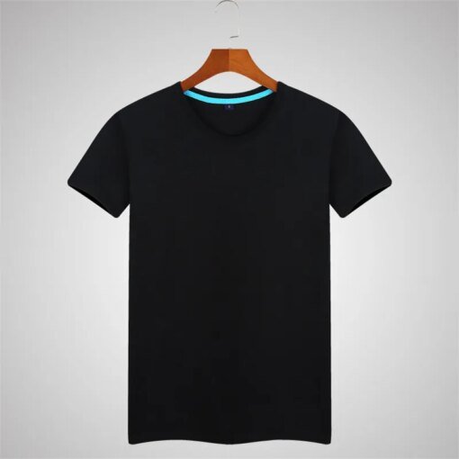 Buy lis1067 new design half-high collar sweater men's thin short-sleeved t-shirt men's small high-necked shirt online shopping cheap