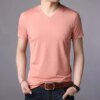 Buy lis1072 Men's short-sleeved t-shirt trend 2019 summer new half-sleeved hooded sweater T-shirt men's summer dress online shopping cheap