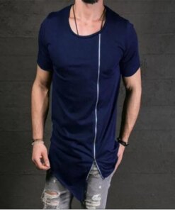 lis1171 Summer new sports suit male comfortable breathable short-sleeved loose men’s middle-aged casual suit