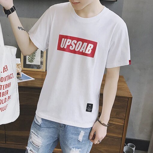 Buy lis2096 NEW men's Japanese retro print T-shirt online shopping cheap