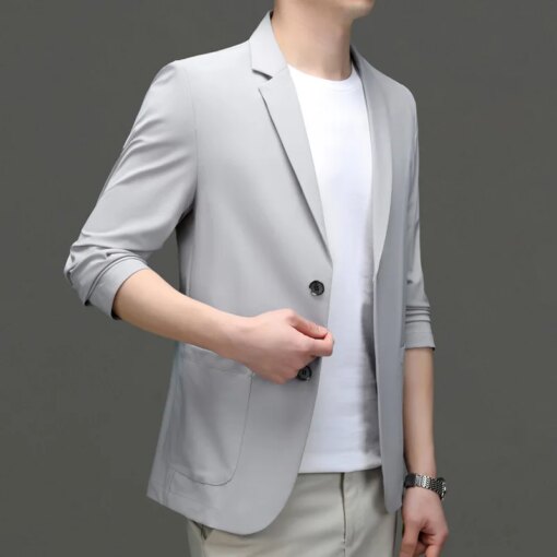 Buy lis2516 White bottoming suit trend on clothes online shopping cheap