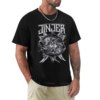 Buy new black t-shirt mens the best cool jinjer T-Shirt vintage clothes T-shirt short mens plain t shirts online shopping cheap